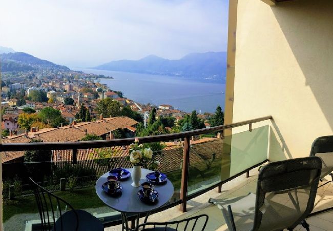  in Luino - Cordelia 6 with lake view, balcony and pool