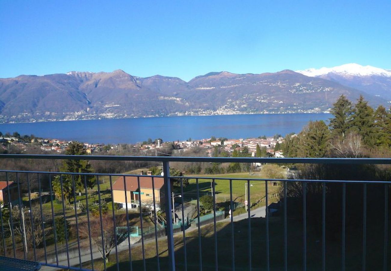 Ferienwohnung in Germignaga - Eucalipto 1 with lake view in Germignaga and pool