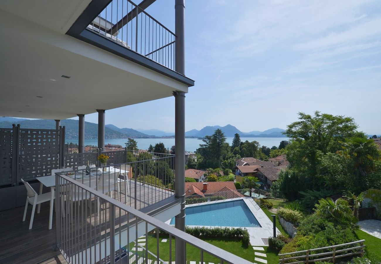 Ferienwohnung in Baveno - The View-Rainbow:design lake view apartment