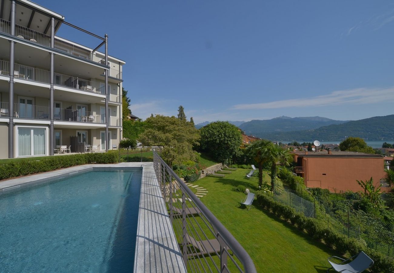 Ferienwohnung in Baveno - The View-Earth: design apt. with lake view