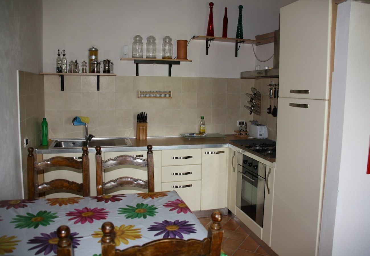 Ferienwohnung in Guardistallo - Maremma 2 apt. in Tuscany with garden and  pool