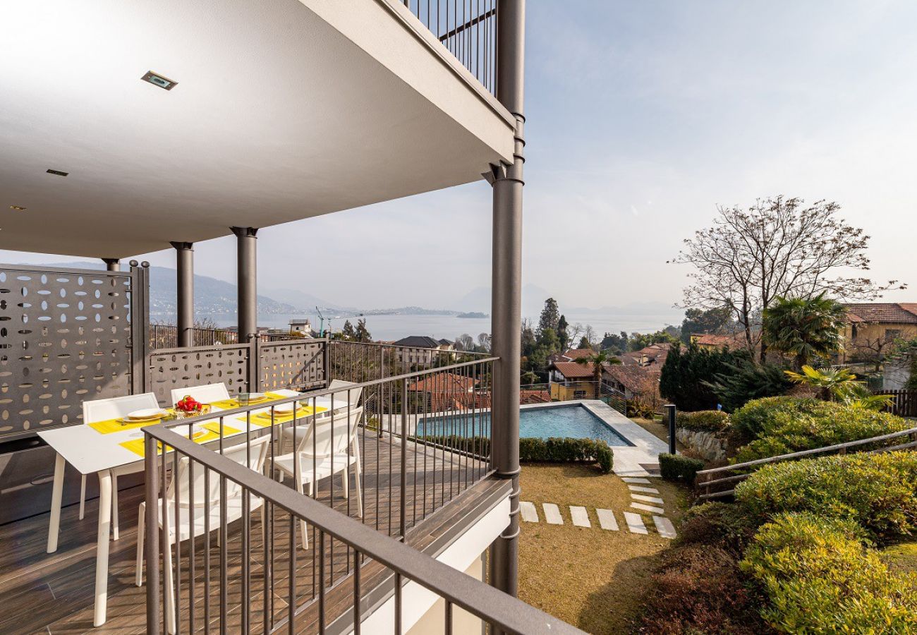Wohnung in Baveno - The View - Wind: design apartment with terrace, la