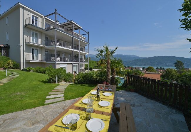 Apartment in Baveno - The View-Garden: design lake view apt. with porch