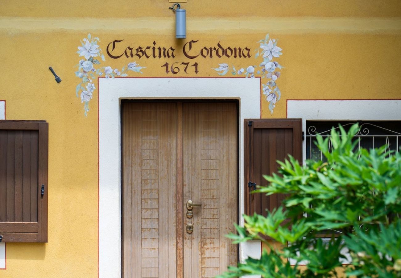 House in Agrate Conturbia - Golf Villa Cascina Cordona 1671 with pool and gard