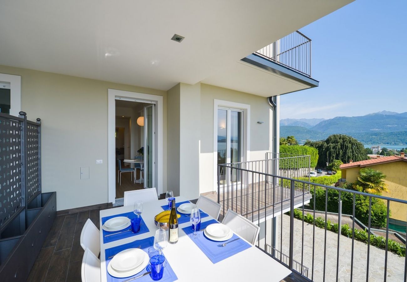 Apartment in Baveno - The View-Sky: design apt. with terrace lake view