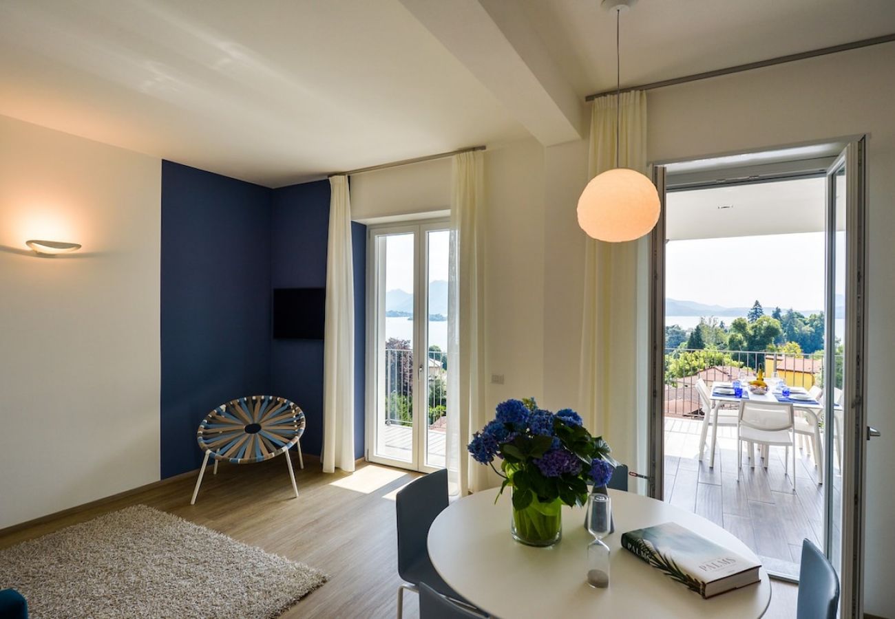 Apartment in Baveno - The View-Sky: design apt. with terrace lake view